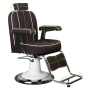 Gabbiano fotel barberski Amadeo brązowy - 8