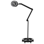 Lampa lupa Elegante 6025 60 led smd 5d black ze statywem - 3