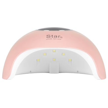 LAMPA UV LED STAR 6 24W PINK - 2