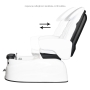 Fotel pedicure spa AS-122 white z funkcją masażu - 6