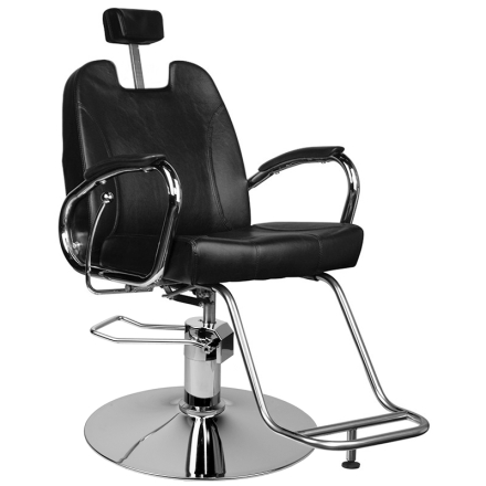 Hair System fotel fryzjerski barberski HS44 czarny - 2
