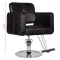 Hair System fotel fryzjerski HS10 czarny - 4