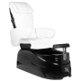 Fotel pedicure spa AS-122 biało-czarny z funkcją masażu - 4