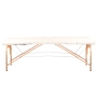 Stół składany do masażu wood komfort Activ Fizjo 2 segmentowe cream - 3
