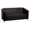 Gabbiano sofa do poczekalni M021 czarna - 1