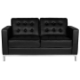 Gabbiano sofa do poczekalni BM18019 czarna - 3