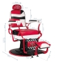 Gabbiano fotel barberski Artisan color - 9