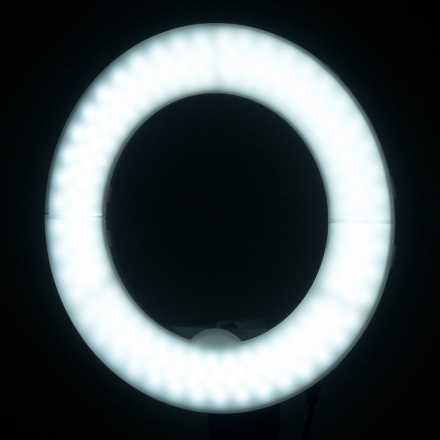 Lampa pierścieniowa Ring light 10' 8W led czarna - 7