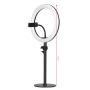 Lampa pierścieniowa Ring light 10' 8W led czarna - 3