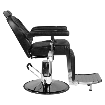 Hair System fotel barberski SM138 czarny - 3