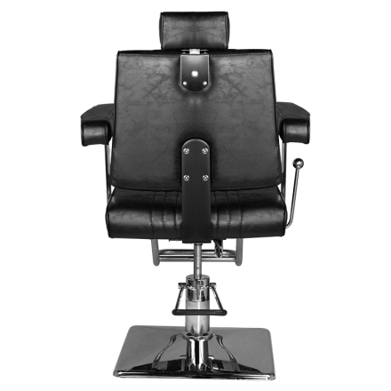 Hair System fotel barberski SM185 czarny - 4