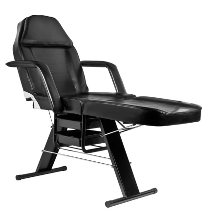 Fotel kosmetyczny Basic 202 czarny - 4