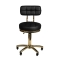 Taboret kosmetyczny Gold AM-961 czarny - 1