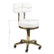 Taboret kosmetyczny Gold AM-961 biały - 4