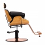 Gabbiano fotel fryzjerski Florencja z regulowanym zagłówkiem czarny - 5