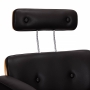 Gabbiano fotel fryzjerski Florencja z regulowanym zagłówkiem czarny - 7
