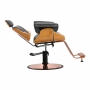 Gabbiano fotel fryzjerski Florencja z regulowanym zagłówkiem szary - 6