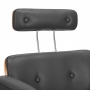 Gabbiano fotel fryzjerski Florencja z regulowanym zagłówkiem szary - 7