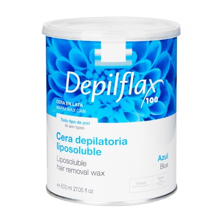 DEPILFLAX WOSK DO DEPILACJI PUSZKA 800ML AZULEN