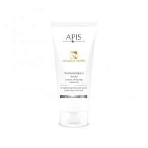 Apis exclusive terapis rozświetlająca maska z perłą, złotą algą i kawiorem 200 ml