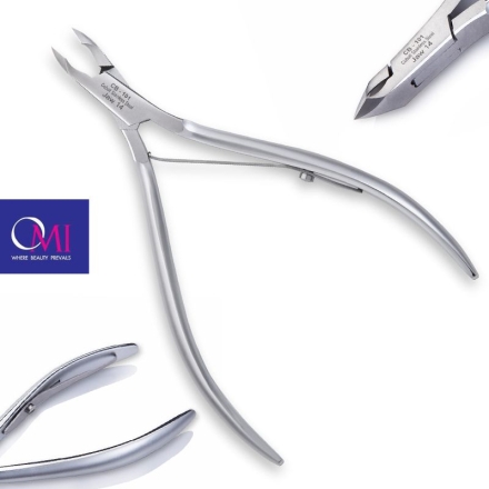 Omi pro-line cążki CB-101 cuticle nipper jaw 12/4 mm box joint - 3