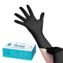 All4med jednorazowe rękawice diagnostyczne nitrylowe czarne XS - 2