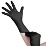 All4med jednorazowe rękawice diagnostyczne nitrylowe czarne S - 3