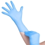 All4med jednorazowe rękawice diagnostyczne nitrylowe niebieskie xs - 4