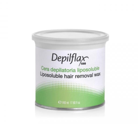 DEPILFLAX 100 WOSK DO DEPILACJI PUSZKA OLIWKOWY 500ML