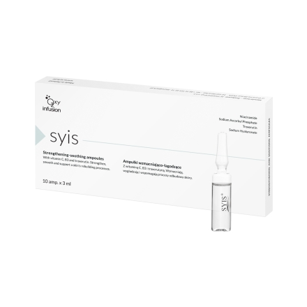 Syis ampułki wzmacniająco-łagodzące na naczynka 10 x 3 ml