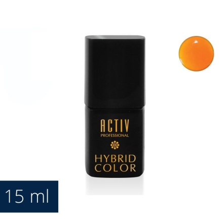 LAKIER HYBRYD UV LED 20 HULA HOOP ORANGE NEONOWY POMARAŃCZ 15 ml