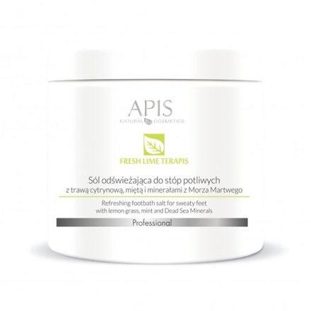 Apis fresh lime terapis sól do stóp potliwych z trawą cytrynową 650 g