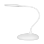 Lampka ring led snake na biurko biała - 2