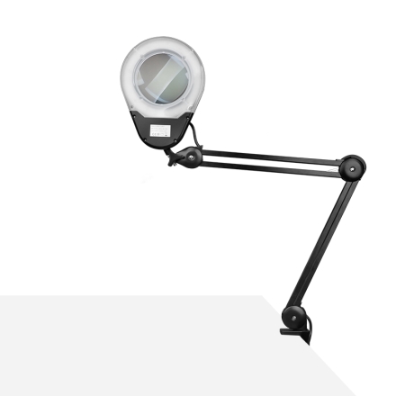 Lampa lupa led eco czarna do blatu - 2