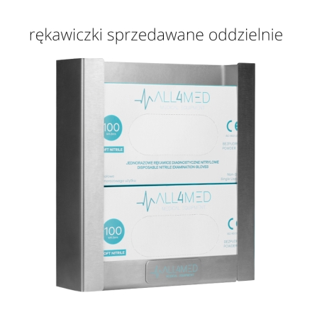 UCHWYT NAŚCIENNY ALL4MED NA RĘKAWICZKI - PODWÓJNY - 3