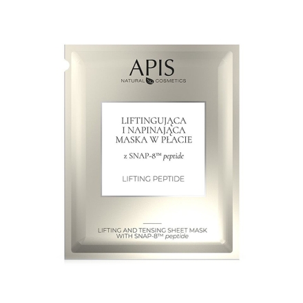 APIS LIFTING PEPTIDE Liftingująco – napinający maska w płacie z SNAP-8 TM peptide 20g