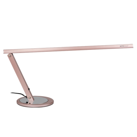 Lampa na biurko Slim led różowe złoto - 2
