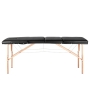 Stół składany do masażu wood komfort Activ Fizjo 3 segmentowe czarny - 4