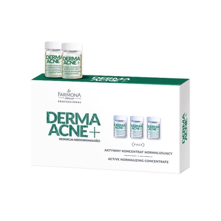 Farmona dermaacne+ aktywny koncentrat normalizujący 5 x 5 ml - 2