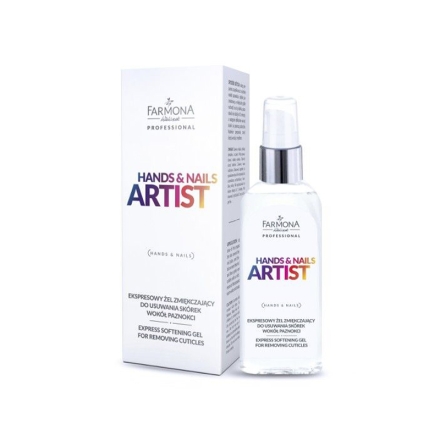 Farmona hands&nails artist ekspresowy żel zmiękczający do usuwania skórek wokół paznokci 50 ml