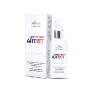 Farmona hands&nails artist ekspresowy żel zmiękczający do usuwania skórek wokół paznokci 50 ml