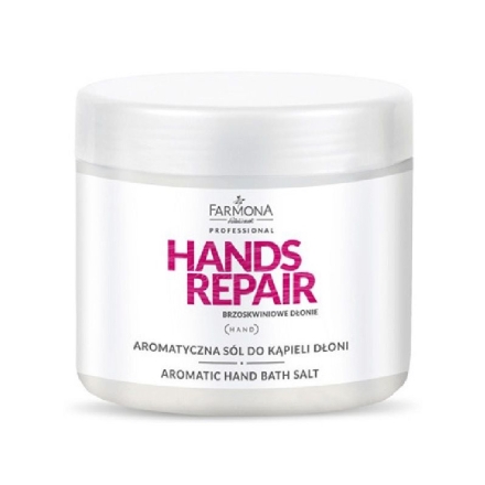 Farmona hands repair aromatyczna sól do kąpieli dłoni 600 g - 2
