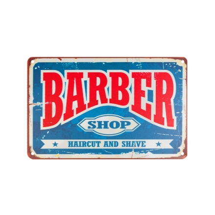 Tablica ozdobna barber B006