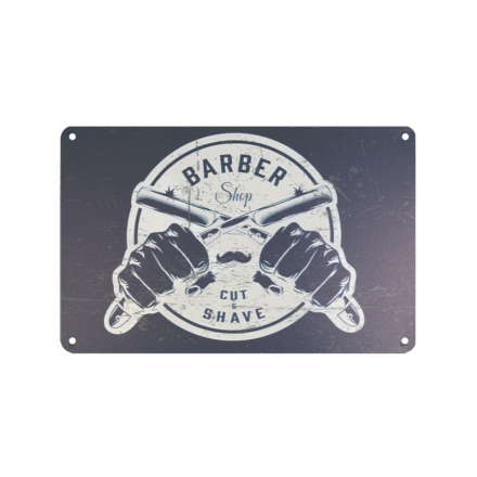 Tablica ozdobna barber B034