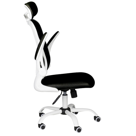 Fotel biurowy Max Comfort 73H biało - czarny - 3