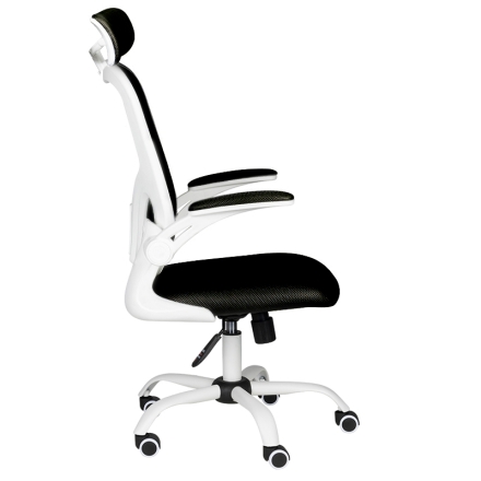 Fotel biurowy Max Comfort 73H biało - czarny - 4