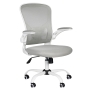 Fotel biurowy Comfort 73 biało - szary - 2