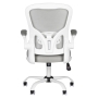 Fotel biurowy Comfort 73 biało - szary - 5
