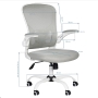 Fotel biurowy Comfort 73 biało - szary - 7
