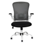 Fotel biurowy Comfort 73 biało - czarny - 5